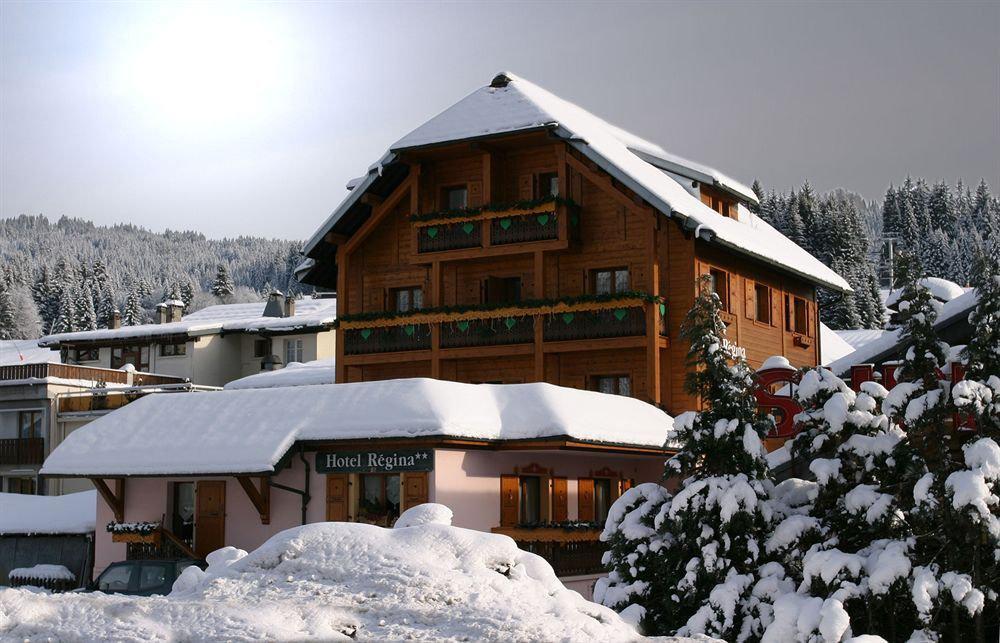 Chalet Hotel Regina Les Gets Exteriér fotografie