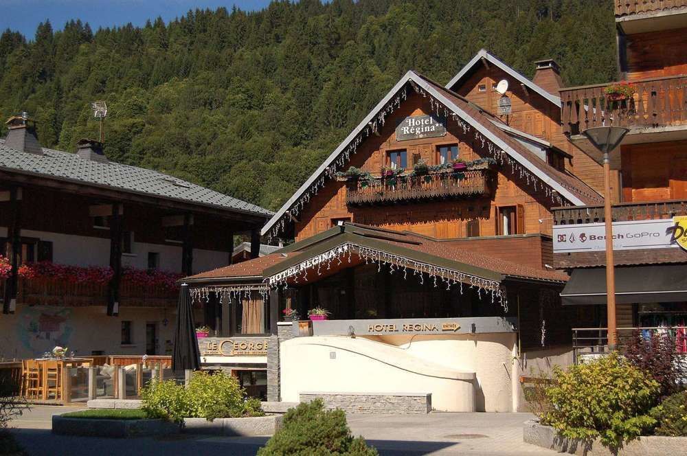 Chalet Hotel Regina Les Gets Exteriér fotografie
